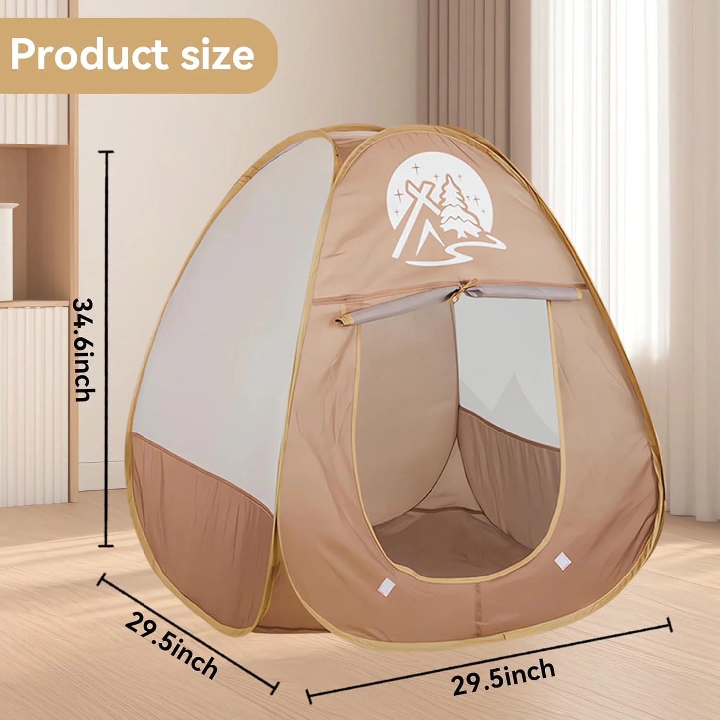 Kids Camping Set with Pop Up Tent - Lightweight Waterproof Kids Camping Toys Kit for Baby Boys Girls Toddlers Children Christmas