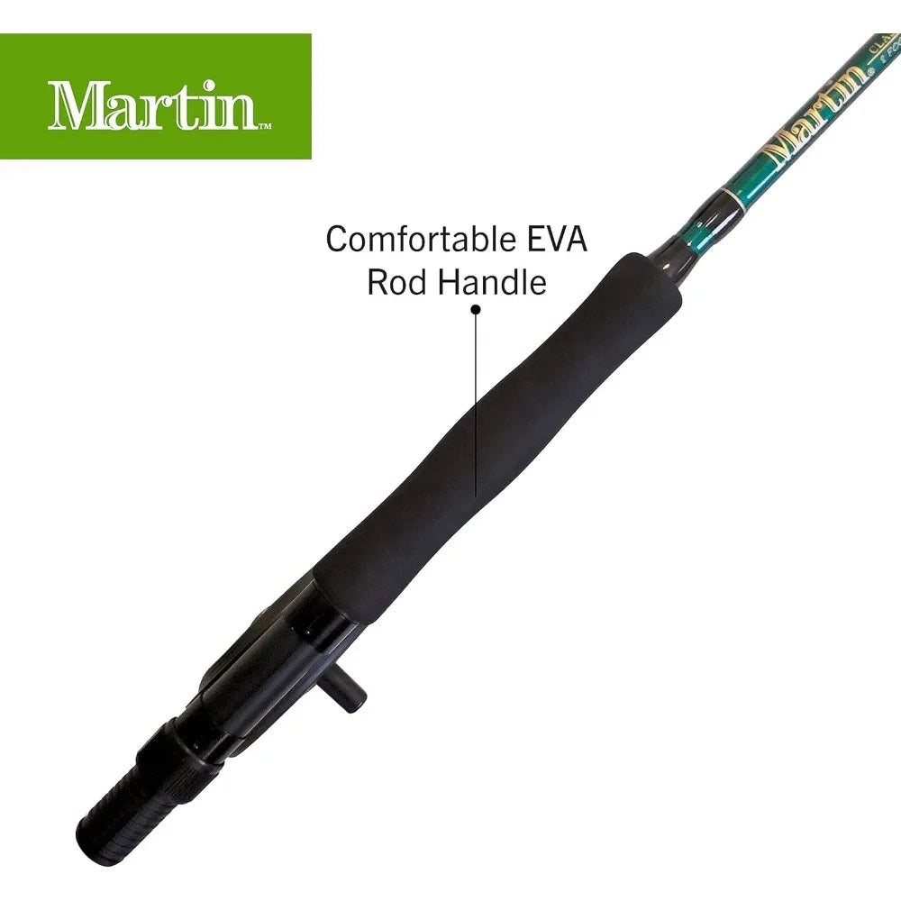 Complete Fly Fishing Kit with Pre-spooled Reel, 8-Foot Rod, and Assorted Flies for Beginners