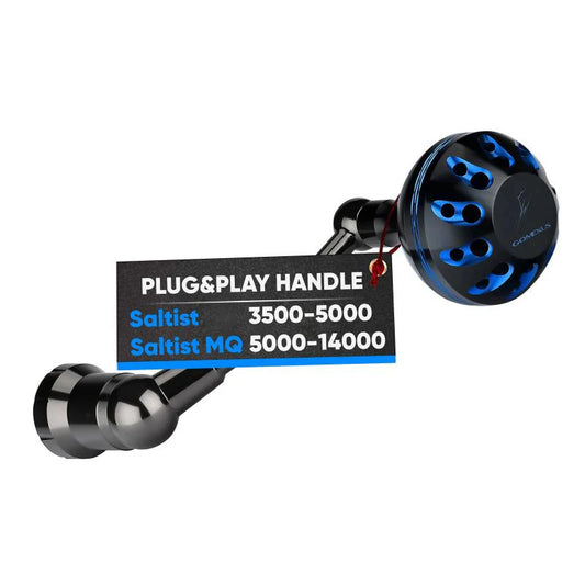 GOMEXUS Power Handle for Daiwa 16 Saltist 4000 4500 5000 22 Saltist MQ Spinning Reel