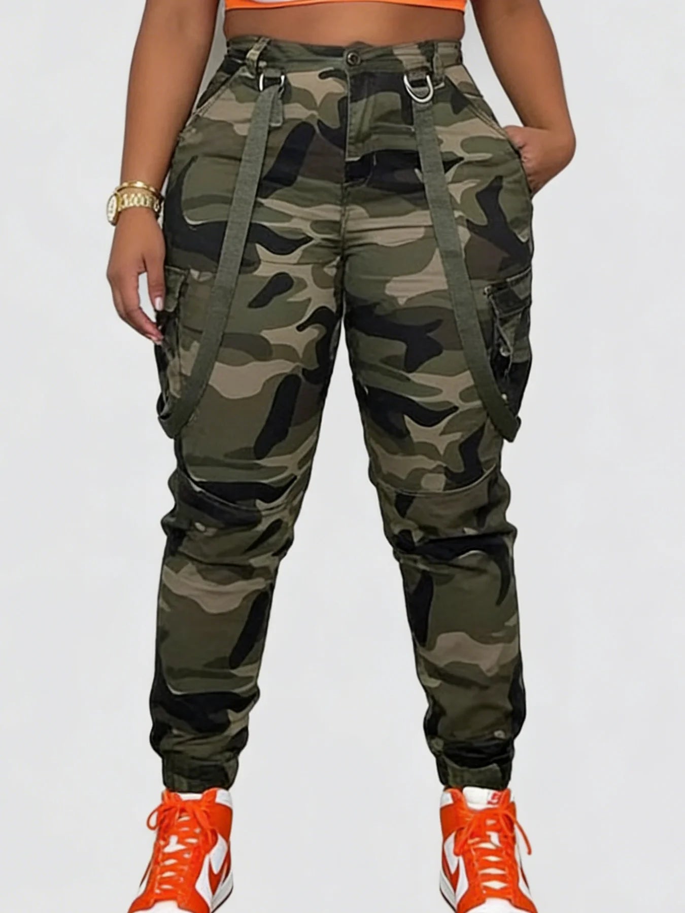 Camouflage Tactical Hunting Outdoor Pants Men’s Camping Fishing Climbing Pants