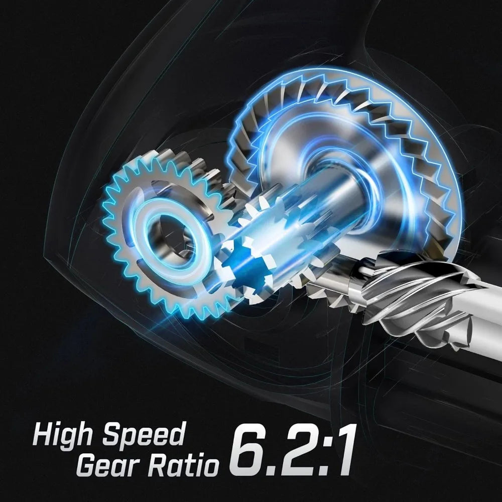 Lightweight Carbon Fiber Spinning Reel, 5.5oz, 22LBs Drag, 10+1 Bearings, Smooth for Freshwater and Saltwater Fishing