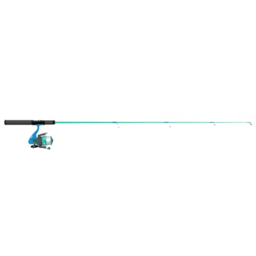 Spyn 40 Salt Fisher Spinning Reel and Fishing Rod Combo 6Foot 6Inch 2Piece Telescopic Rod for Saltwater and Freshwater Fi