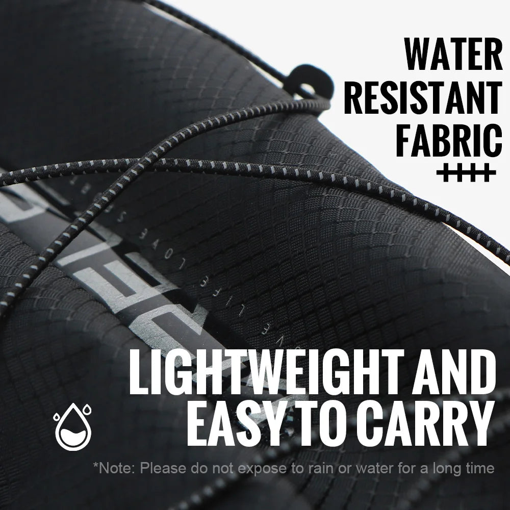 WRELS Trekking Poles Bag Hiking Poles Bag Lightweight Waterproof Portable Fish Bone Pocket Opening Tightening Buggy Bag Cane Bag