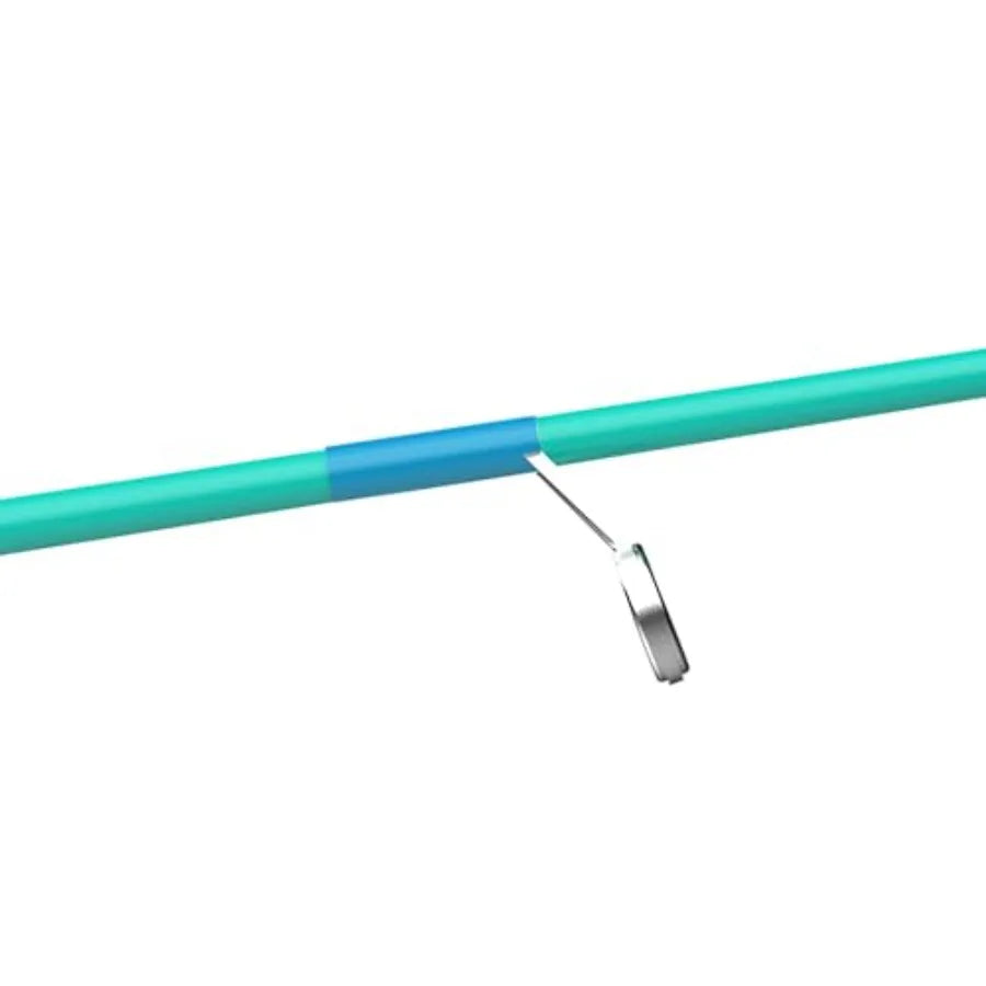 Spyn 40 Salt Fisher Spinning Reel and Fishing Rod Combo 6Foot 6Inch 2Piece Telescopic Rod for Saltwater and Freshwater Fi