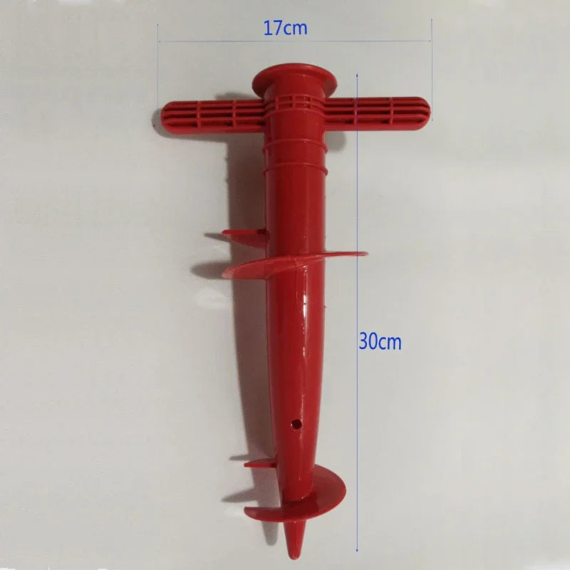 1PC Umbrella Base Adjustable Plastic Sun Beach Patio Sand Ground Fixing Tools Anchor Stand Spike Auger Keep Holder Garden Access