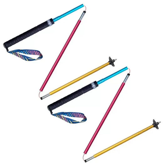 AONIJIE E4201 M-Pole Folding Ultralight Quick Lock Trekking Poles Hiking Pole Race Running Outdoor Walking Stick Carbon Fiber