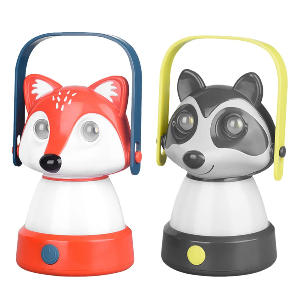 Kids LED Lantern Camping Night Walk Searchlight Outdoor Portable Flashlight Birthday Gifts for Toddlers