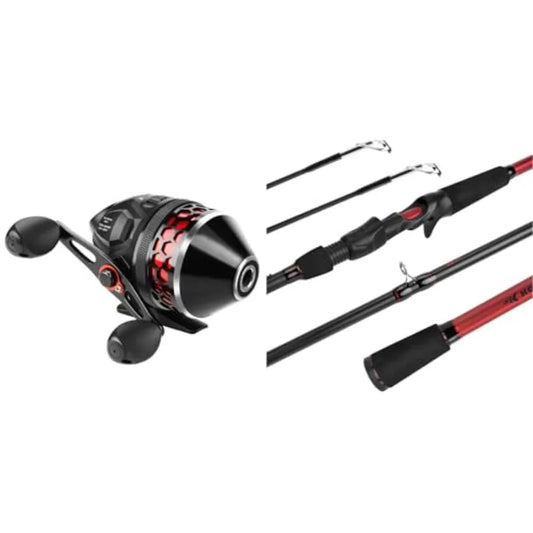 Brutus Spincast Fishing Reel with KastKing Royale Advantage Casting Fishing Rods 7'3 MH for Reliable and Smooth Perfor