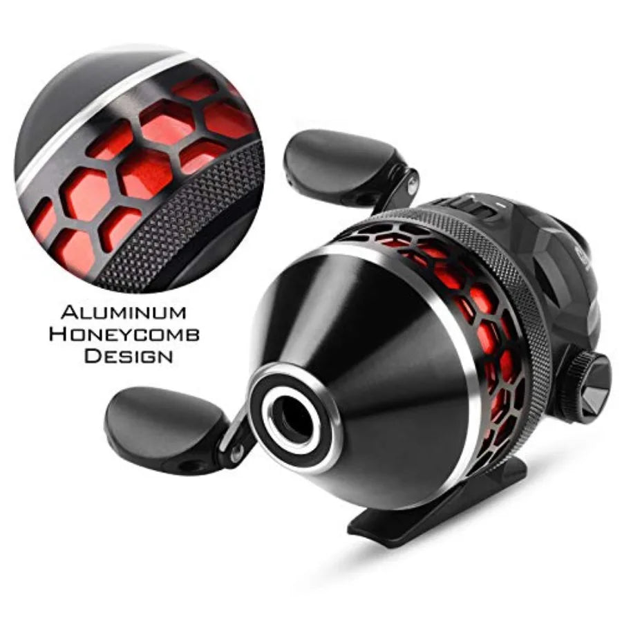 Brutus Spincast Fishing Reel with KastKing Royale Advantage Casting Fishing Rods 7'3 MH for Reliable and Smooth Perfor