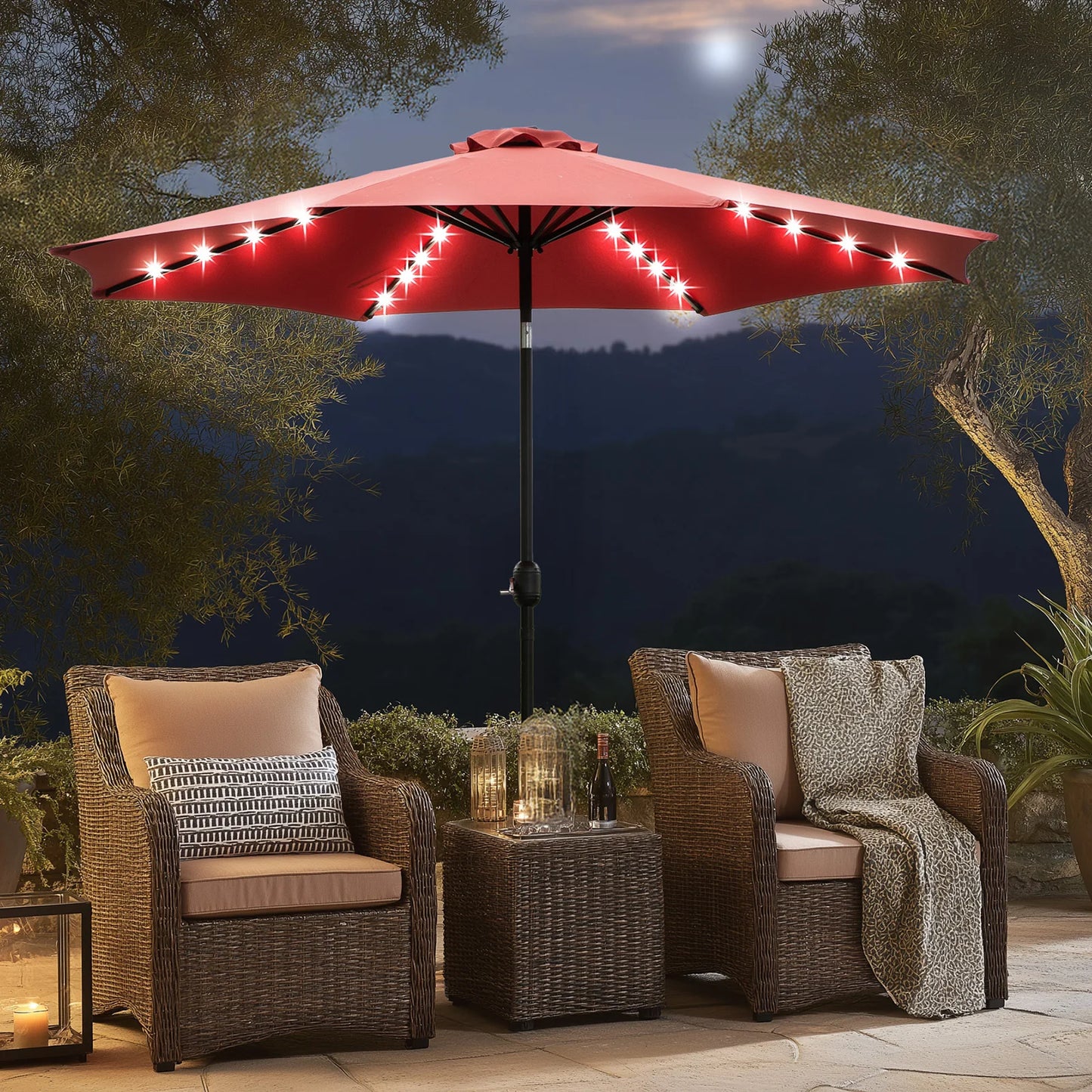 Dipper Camping Table, Lightweight Portable Folding Table with Mesh