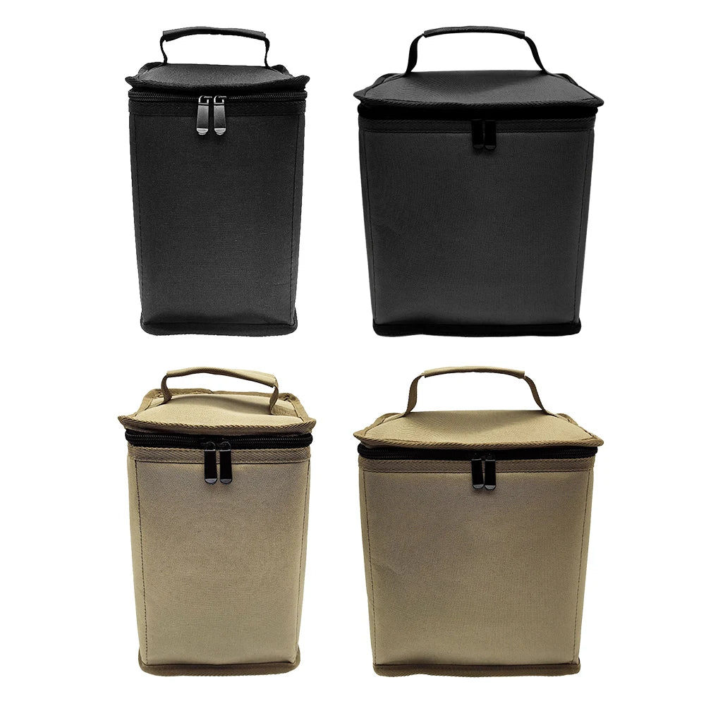 Camping Lantern Gas Tank Bag Anti-Collision Portable Gas Tank Storage Bag Camping Storage Bag for Outdoor Camping Cooking Hiking