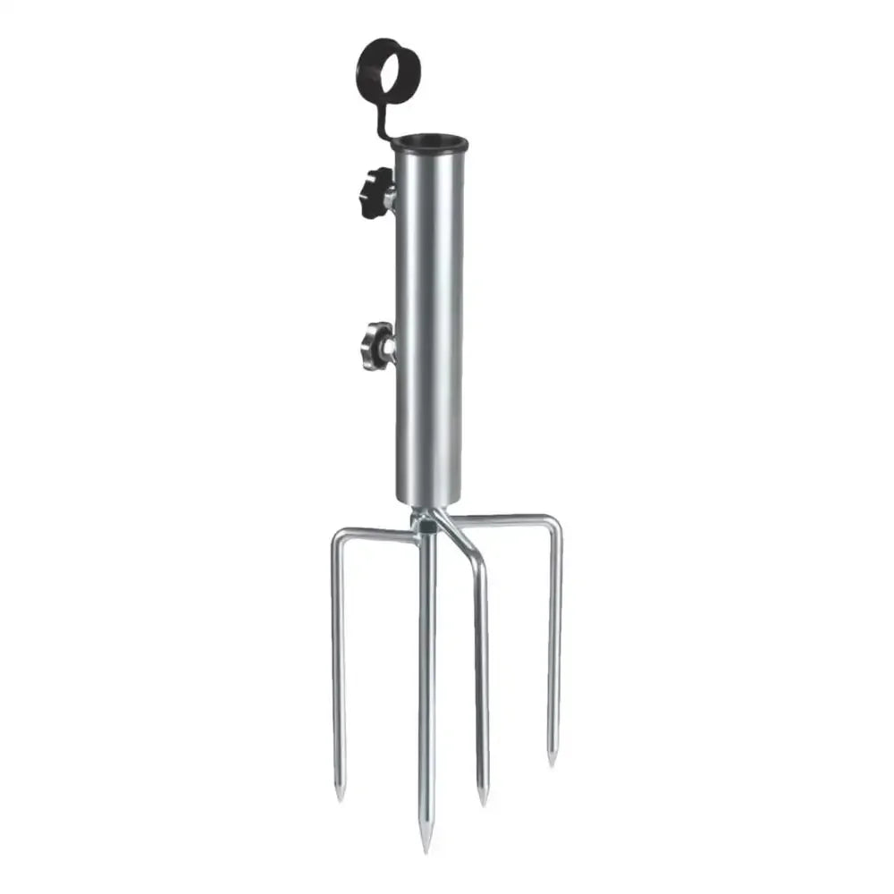 Beach Umbrella Anchor Metal Ground Holder Stand Sand Anchor Outdoor Base Detachable Sturdy Steel Garden Stakes Umbrella Holder