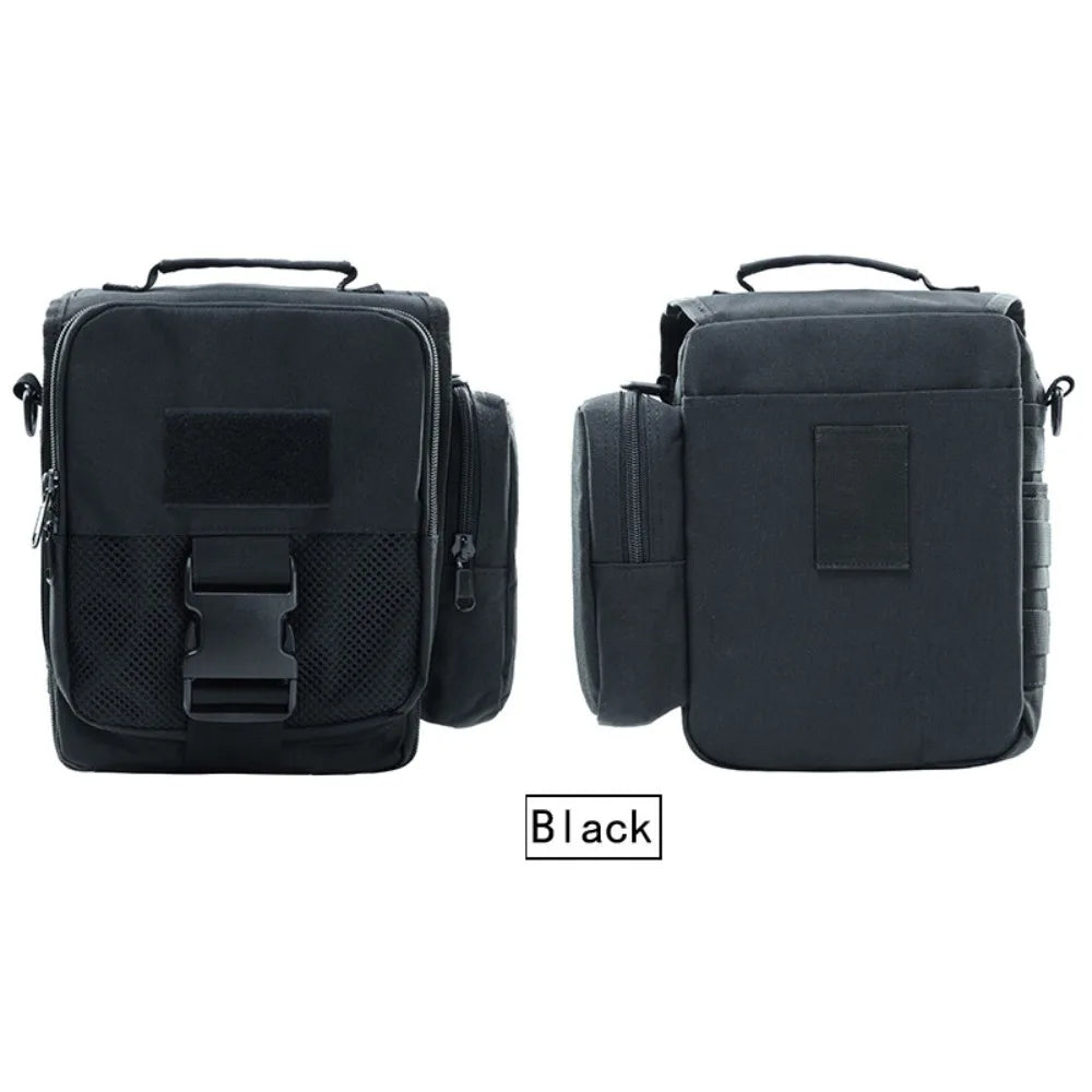 Tactical Sling Chest Bag Handbag Men Shoulder Pack Crossbody Bag Outdoor Hiking Camping Military Messenger Bag Laptop Waist Bag