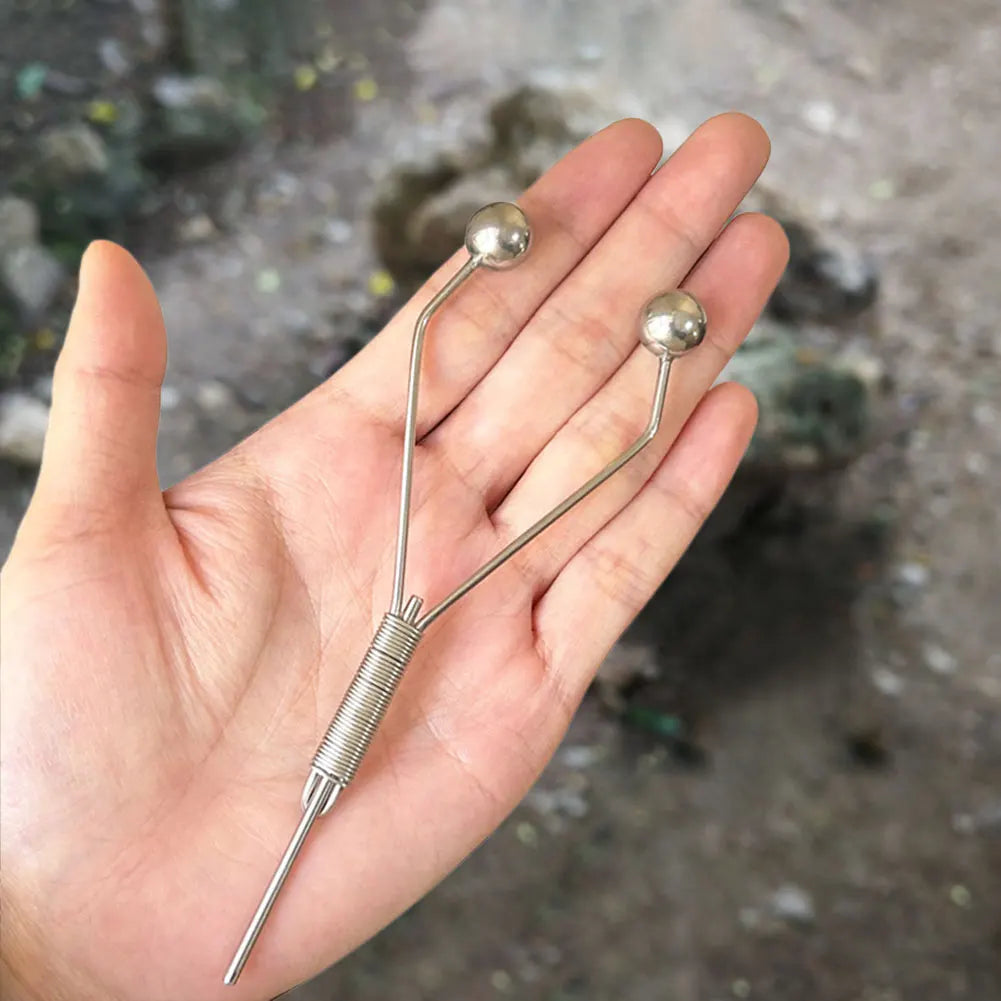 Fishing Fly Tying Bobbin Holder Adjustable Fly Lure Baits Making Tool Metal Fly Tying Bobbin Thread Holder Fly Tying Accessories